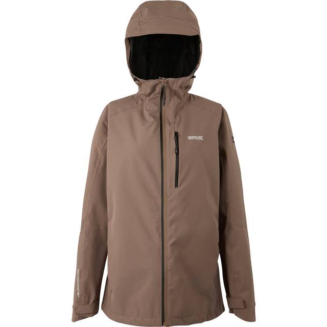 'Birchdale' Waterproof Shell Jacket - Brown - 14