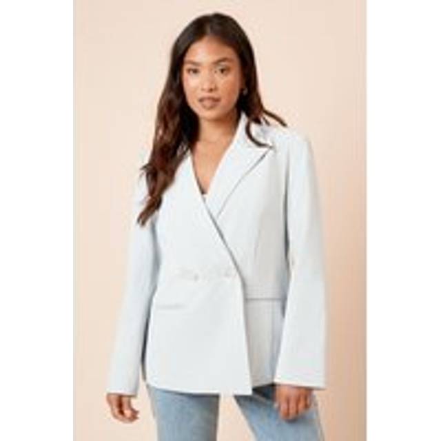 Dorothy Perkins Light Blue Blazer Womens Occasion Jackets & Coats