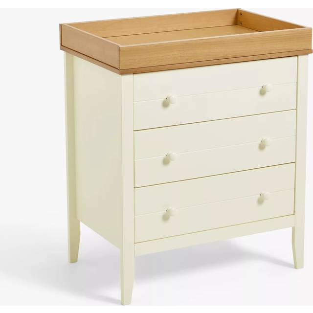 John Lewis Avery Changing Top Dresser, Cream/Natural