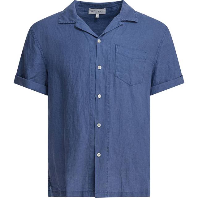 Alex Mill-Camp Shirts Light Blue-Uomo