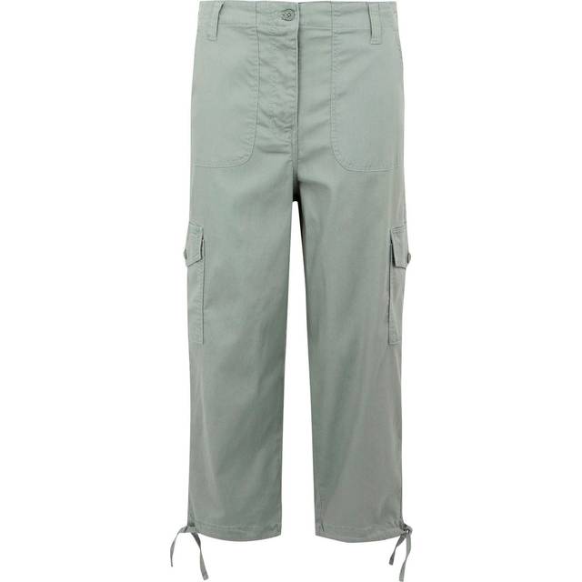 Regatta Womens Shorebella Capri Trousers Glacier, Size: 14 - Grey