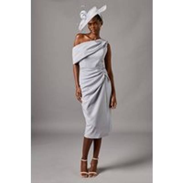 Coast grey blue pencil dress womens occasion dresses