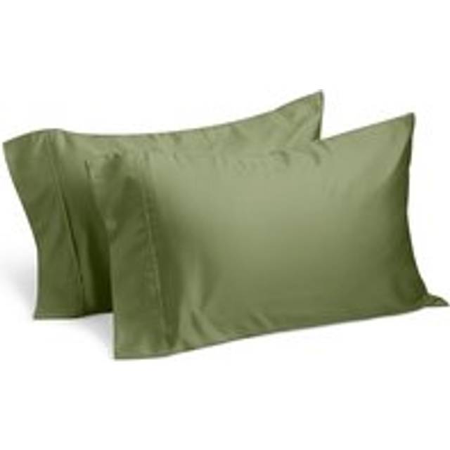 100% Bamboo Pillowcase Set - Dark Green - Super King