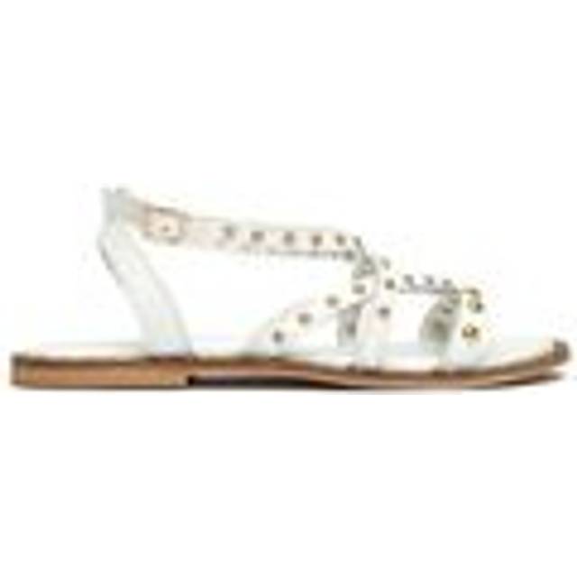 Rach Gladiator Sandals - White - 6