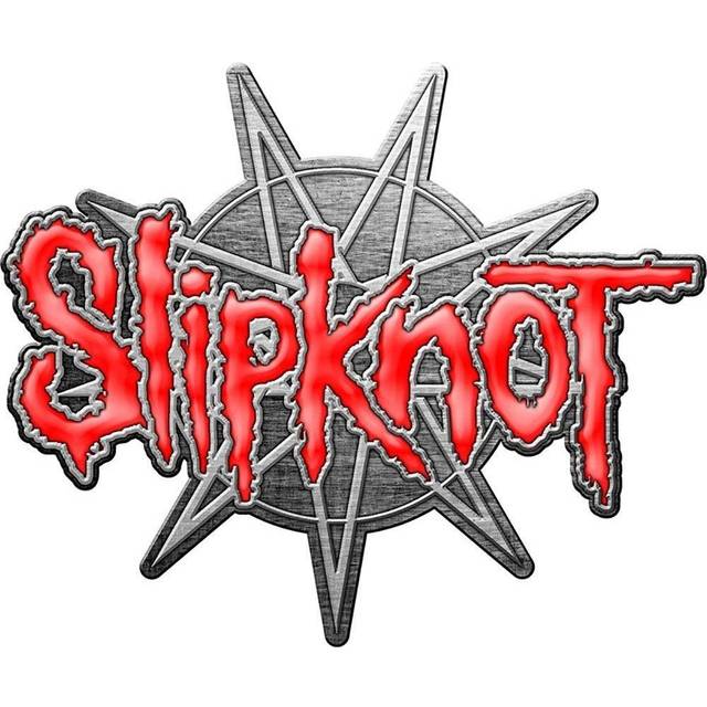 Slipknot Enamel 9 Point Star Badge