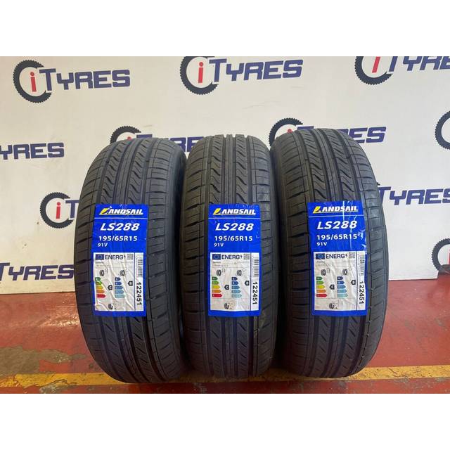 X1 195 65 15 landsail tyres 195/65r15 91v amazing "b" rated wet grip cheap