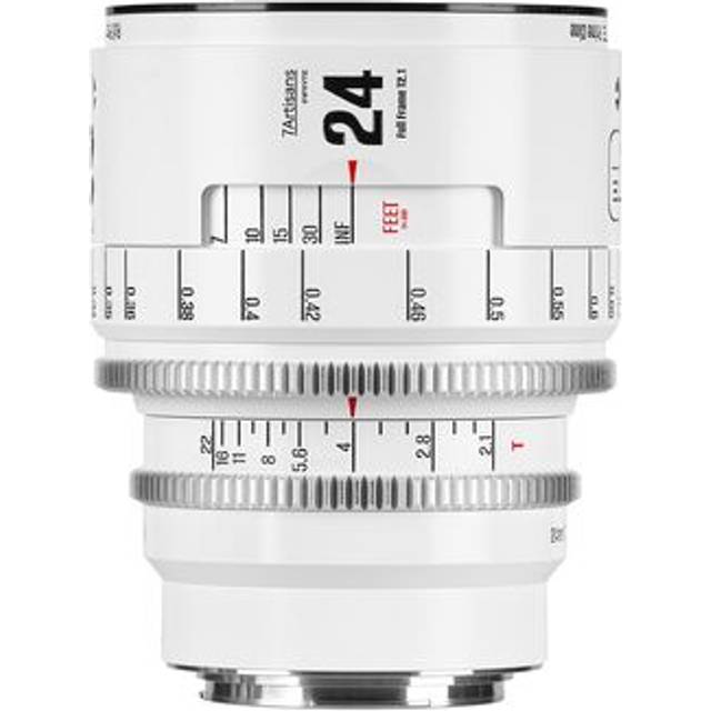 7Artisans Infinte 24mm T2.1 Canon EF white