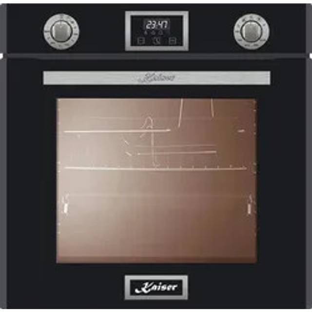 Kaiser Grand Chef Single Gas Oven | Black Mirror Glass Oven