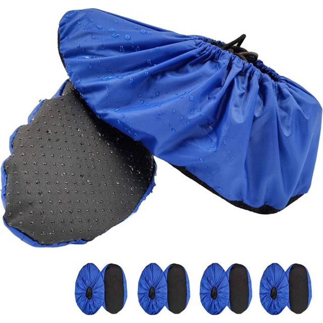 Anti-Slip Reusable Shoe Covers Waterproof Washable Boot Dustproof 5 Pairs