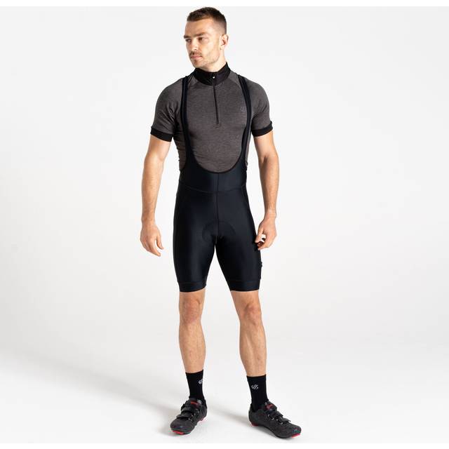 'Virtuous' Bibbed Cycling Shorts - Jet Black - L