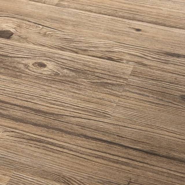 neu.holz Vanola Vinylgolv, laminat, självhäftande, halkfri och antiallergisk golvbeläggning, PVC-plattor 3,92 m², rustik ek (Rustic Oak)