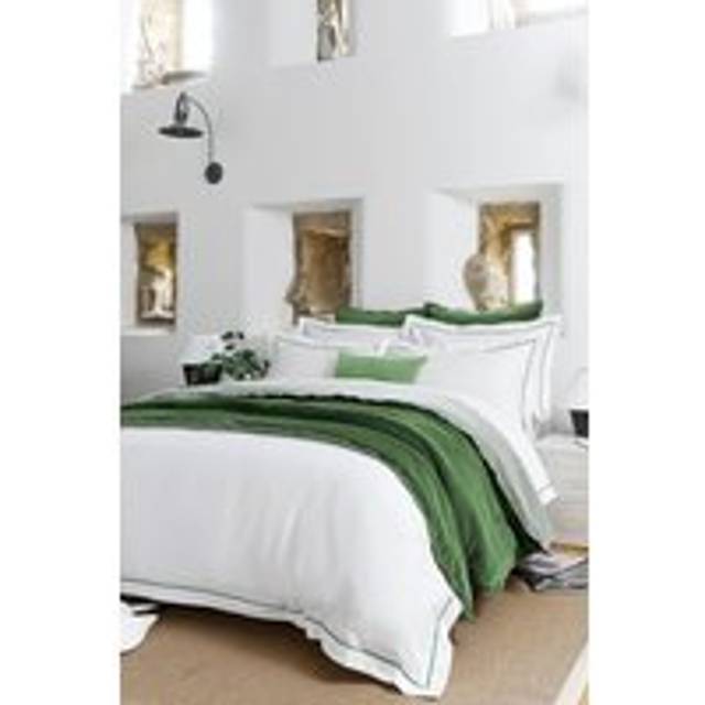 Premium Sateen Satin Soft Duvet Cover Sets - Green - Super King