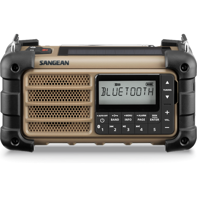 Sangean MMR-99 Desert Tan - Nødradio test - Techii.dk