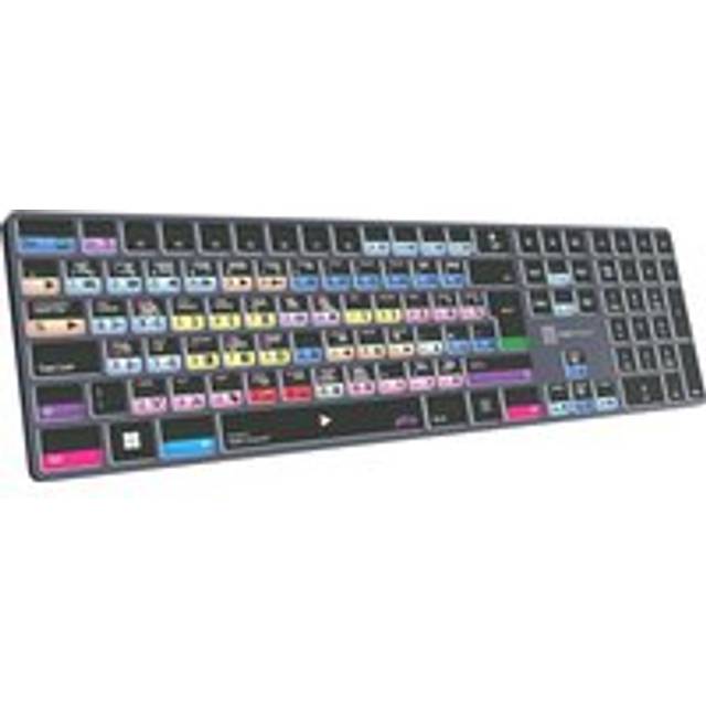 Logickeyboard Avid Media Composer Pro layout TITAN Wireless Backlit Windows Keyboard