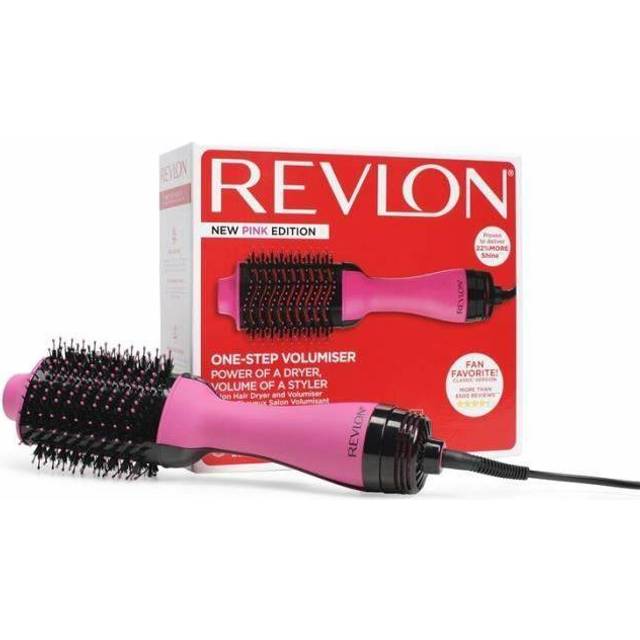 Revlon Hair Tools Salon One-Step Hair Dryer and Volumiser - New Pink Edition (One-Step, Ionic and Ceramic Technology, Medium to Long Hair) RVDR52