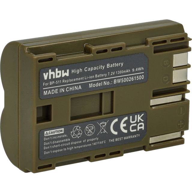 Battery for canon powershot g3 g5 g1 g2 pro 1 g6 pro 90is 1300mah