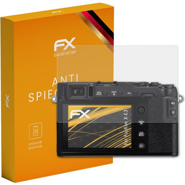 Atfolix 3x Screen Protection Film For Fujifilm X-e3 Matt&shockproof