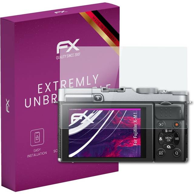 Atfolix glass protective film for fujifilm x-m1 glass protector 9h hybrid-glass