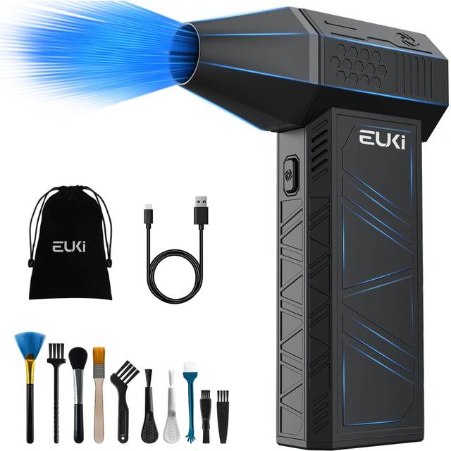 Compressed air duster pc cleaner, 150000rpm air blower for pc cleaning