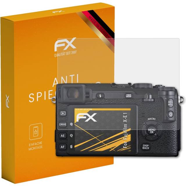 Atfolix 3x screen protection film for fujifilm x-e1 matt&shockproof