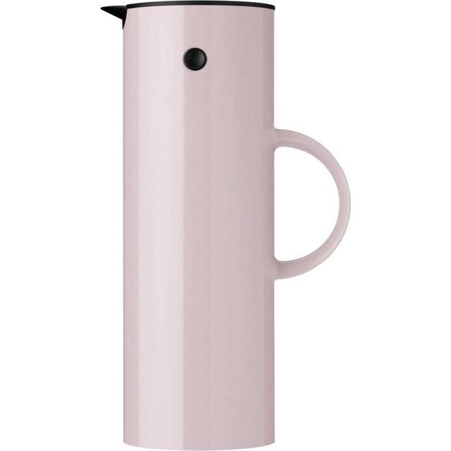 Stelton - EM77 Vacuum Jug 1L - lavendel/glänzend/H x Ø 17x10,5cm/FDA-Zulassung/BPA- und Phthalatfrei/Kippverschluss/Glaseinsatz - lavender (30.0 x 17.0 x 10.5 x &#8960;10.5cm)