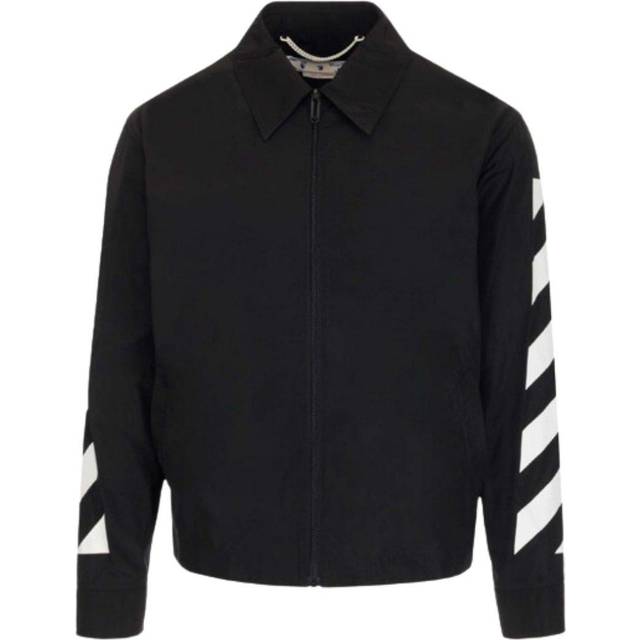 Off White Off Diag Harrington - Black