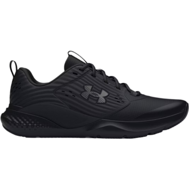 Under Armour UA Charged Commit TR 4, Sneaker, herr, Black/Ultimate Black/Castlerock, 42.5 EU