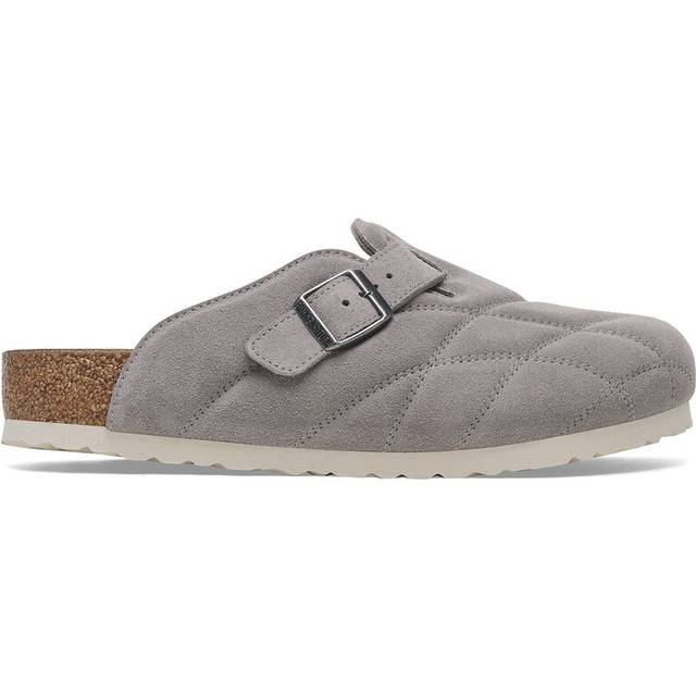 Birkenstock Quilted Boston Sandal (Stone Coin - 43) - Size 43