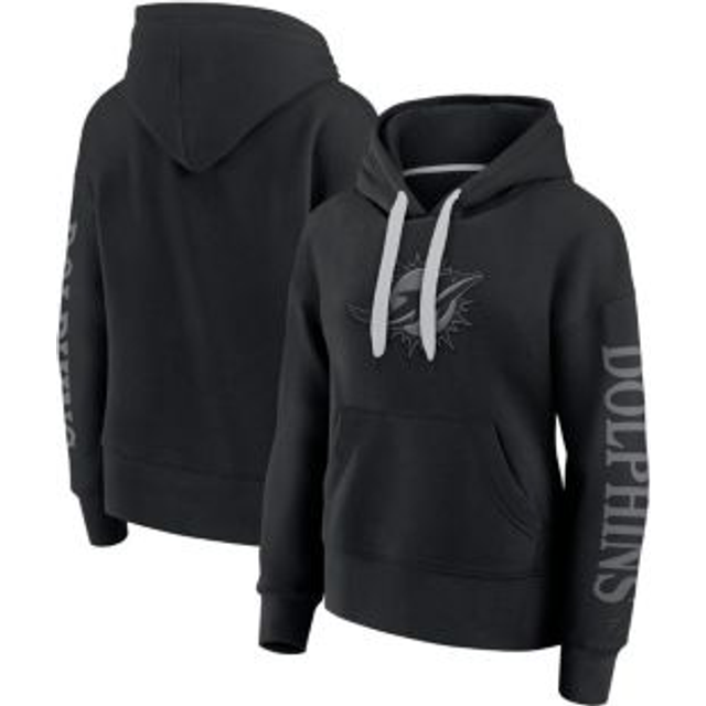 Miami Dolphins Elements Cotton Fleece Pullover Hoodie - Womens - XL