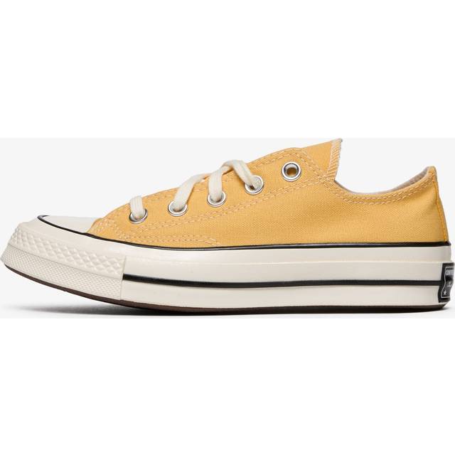 Converse Yellow Chuck 70 Low Top Sneakers - BANANAS/EGRET/BLACK - US 5.5