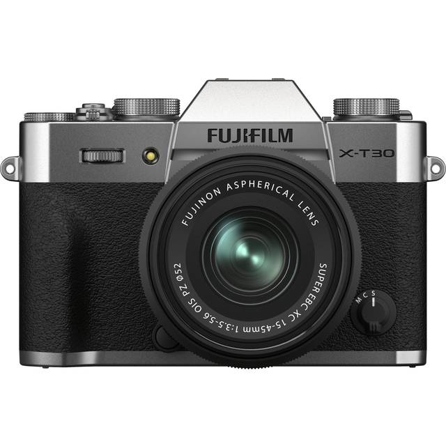 Fujifilm X-T30 II Mirrorless Camera in Silver with XC15-45mm Lens
