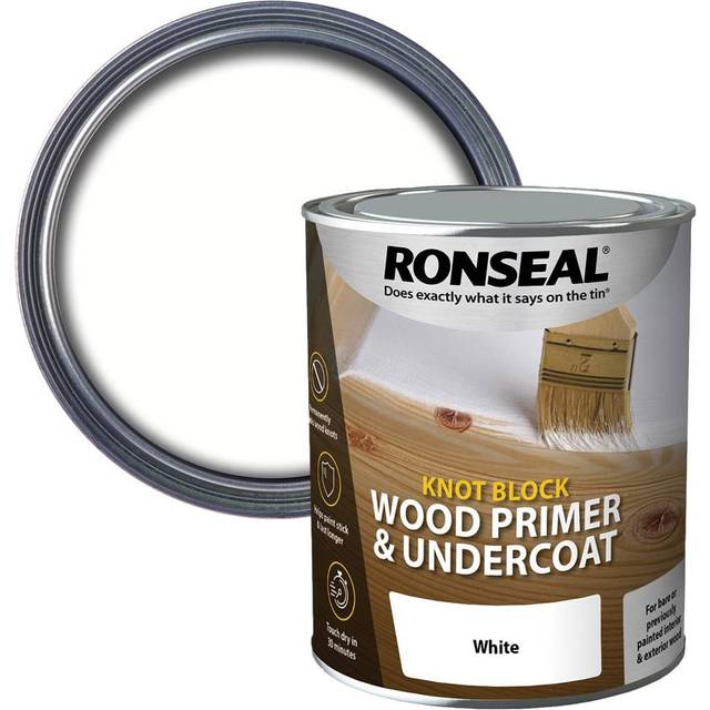 Ronseal Knot Block Wood Primer and Undercoat 750ml