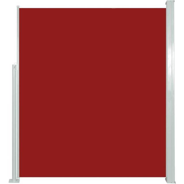 vidaXL Retractable Side Awning 160 x 500 cm Red