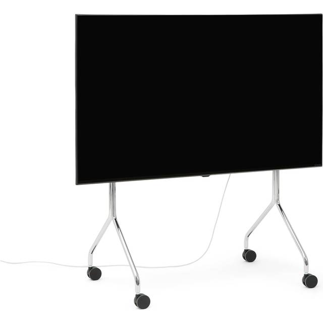 Moon Rollin&#39; Tv Stand, Chrome