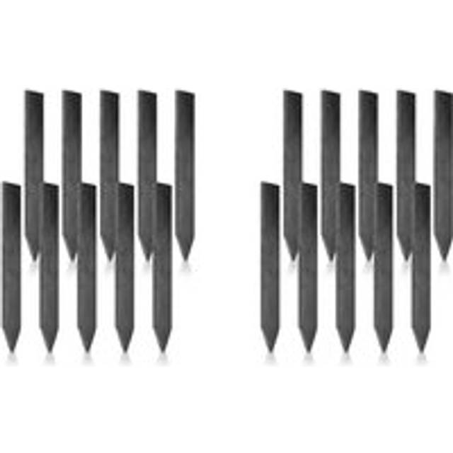 Tlily - Slate Plant Label Markers Garden Tags for Vegetables Or 15X2cm, 20 Pieces