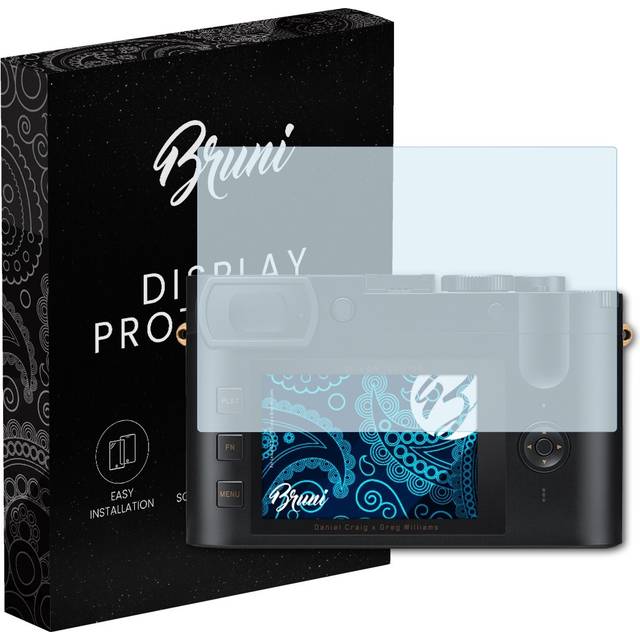Bruni 2x Screen Protector For Leica Q2 Daniel Craig X Greg Williams