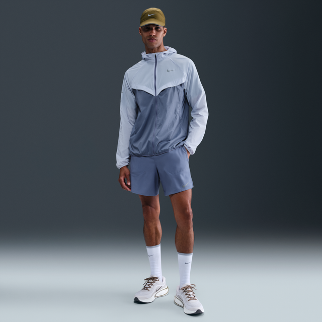 Nike Stride Men's Dri-FIT 18cm (approx.) 2-in-1 Running Shorts - Blue - Recycled Polyester Minimum - L