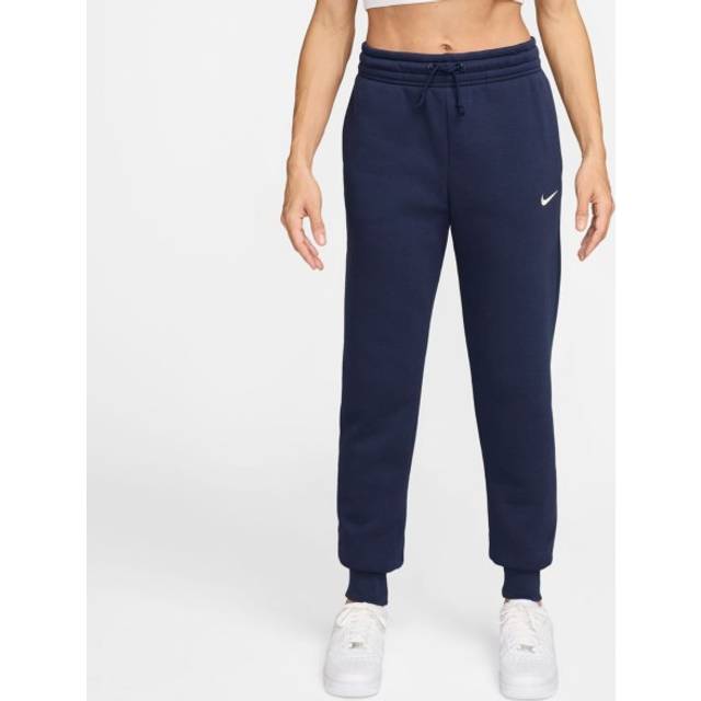 Nike Phoenix Fleece Mid Rise Training Pants Women dark_blue, size: S