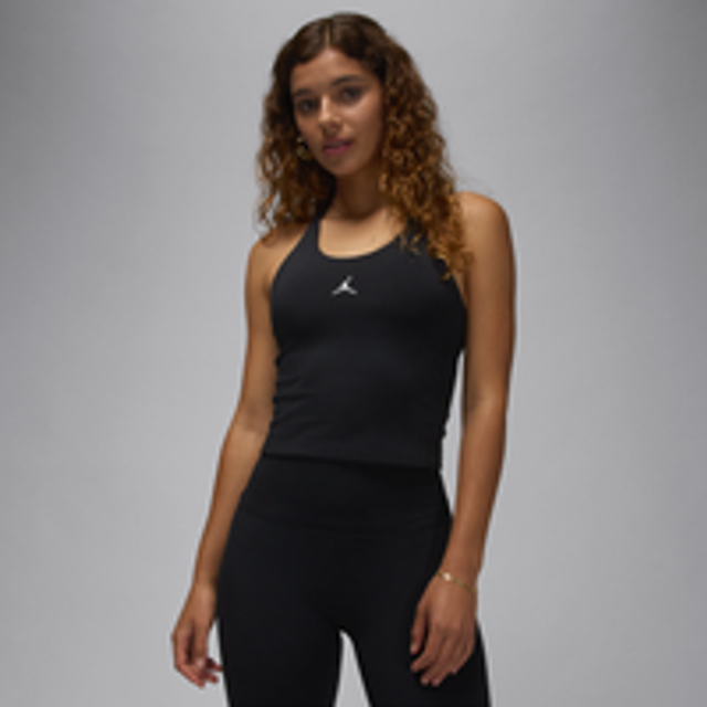 Nike Jordan Sport Women's Dri-FIT Tank Top - Black - Polyester/Elastane - XXL (UK 24-26)