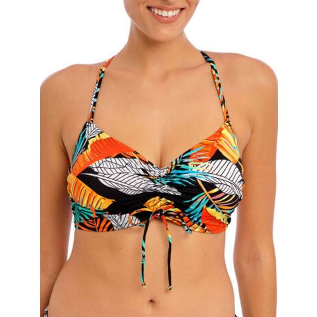 Multi Samba Nights Underwired Bralette Bikini Top (36G)