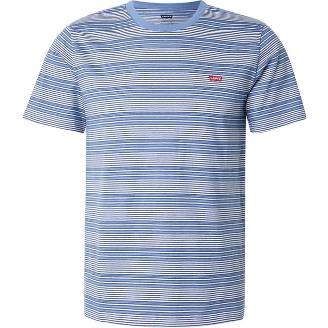 Levis Original Housemark T Shirt Blue