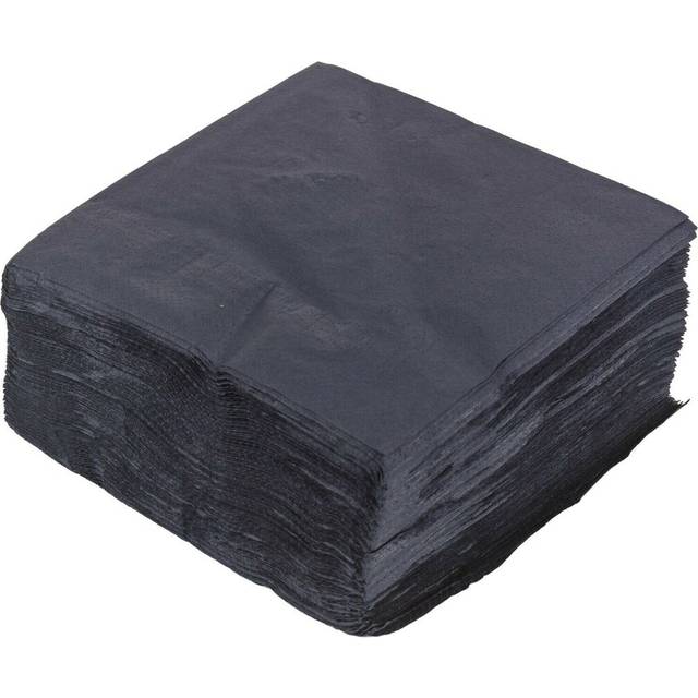 Tork 200 Piece Cotton Napkin Set - Black