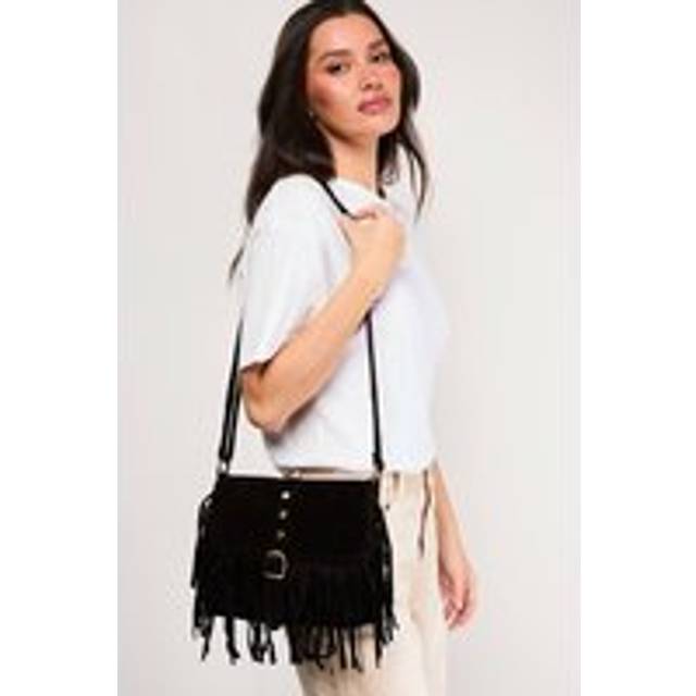 Faith Natural Black Cross Body Bag Womens Casual Bags & Purses