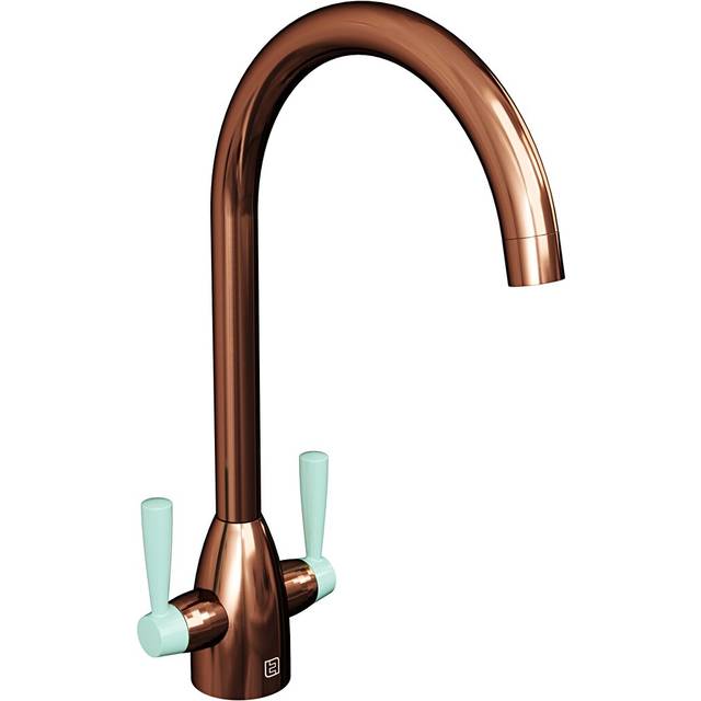 Astoria Twin Lever Monobloc Tap - Copper (2.1cm)