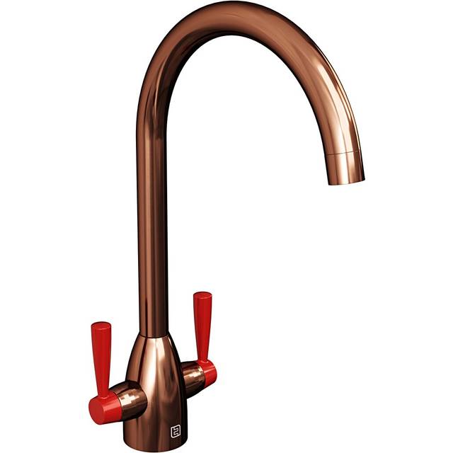 Astoria Twin Lever Monobloc Tap - Copper (2.1cm)