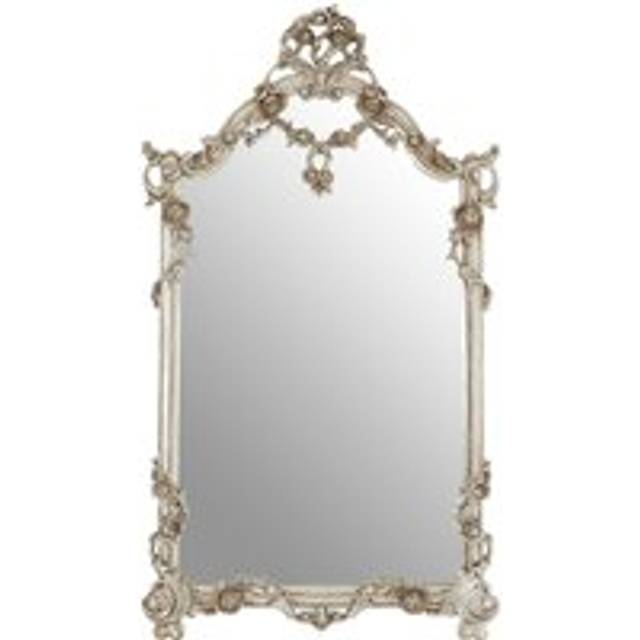 Juliet Rectangular Framed Wall Mirror - Gold - One Size
