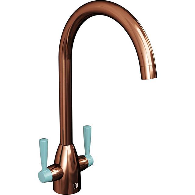 Astoria Twin Lever Monobloc Tap - Copper (2.1cm)