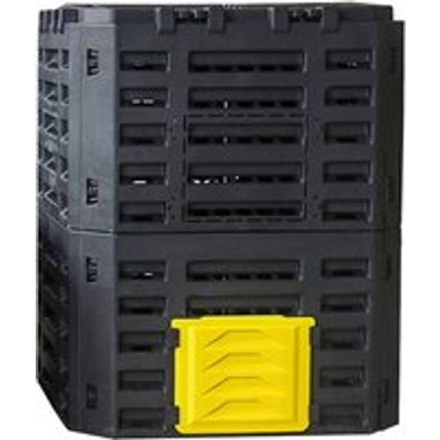 340L Plastic Garden Compost Bin - Yellow - One Size