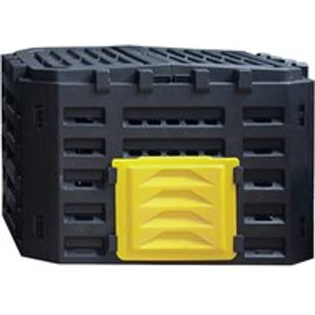 180L Plastic Garden Compost Bin - Yellow - One Size