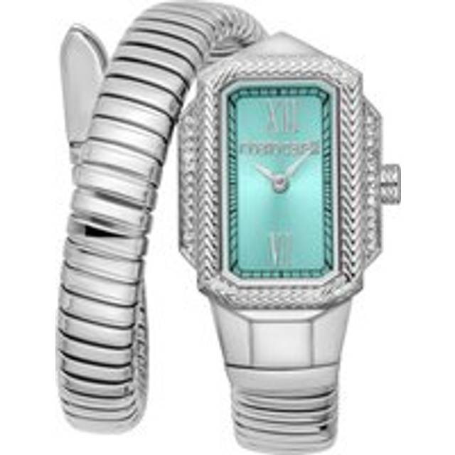 Womens Silver & Tiffany Dial Stainless Steel Watch - Grey - One Size